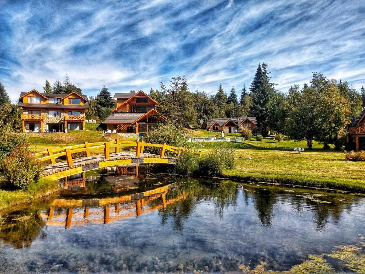 La Estancia Cabanas Villa La Angostura Bagian luar foto