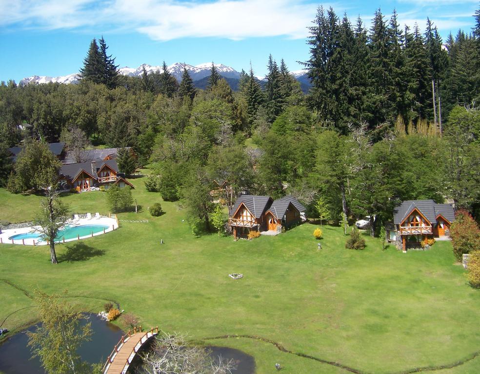 La Estancia Cabanas Villa La Angostura Bagian luar foto