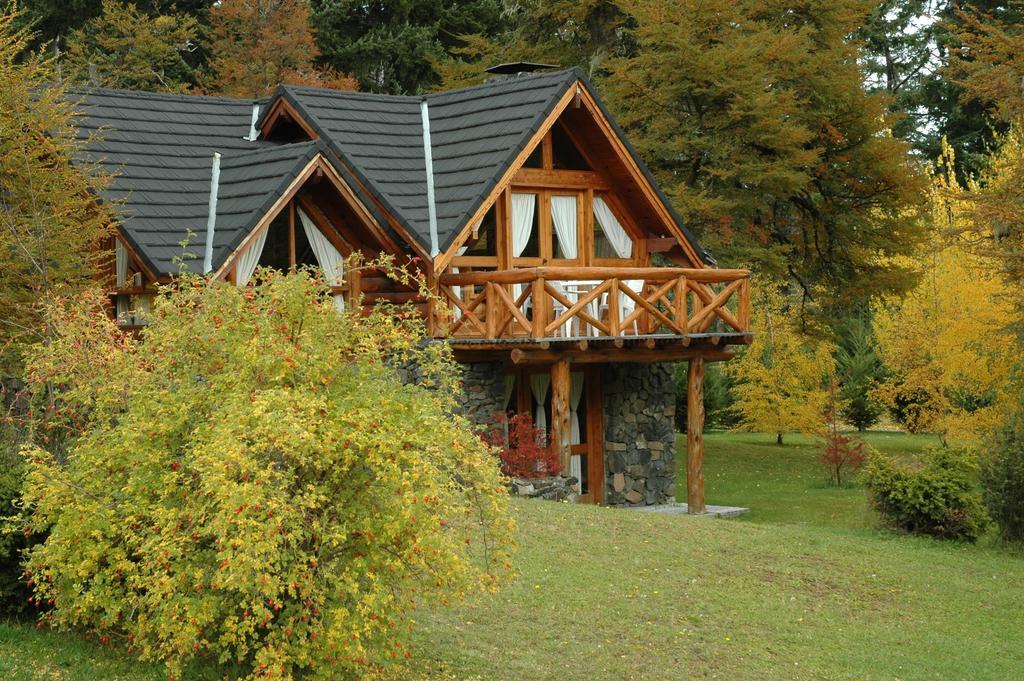 La Estancia Cabanas Villa La Angostura Bagian luar foto