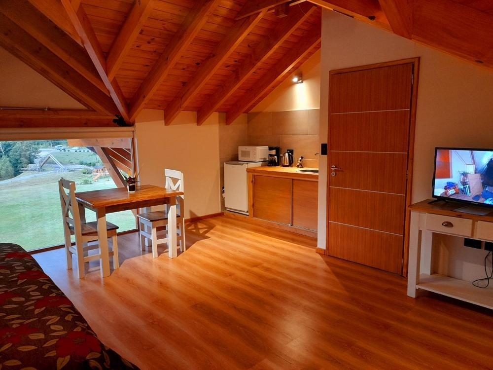 La Estancia Cabanas Villa La Angostura Bagian luar foto