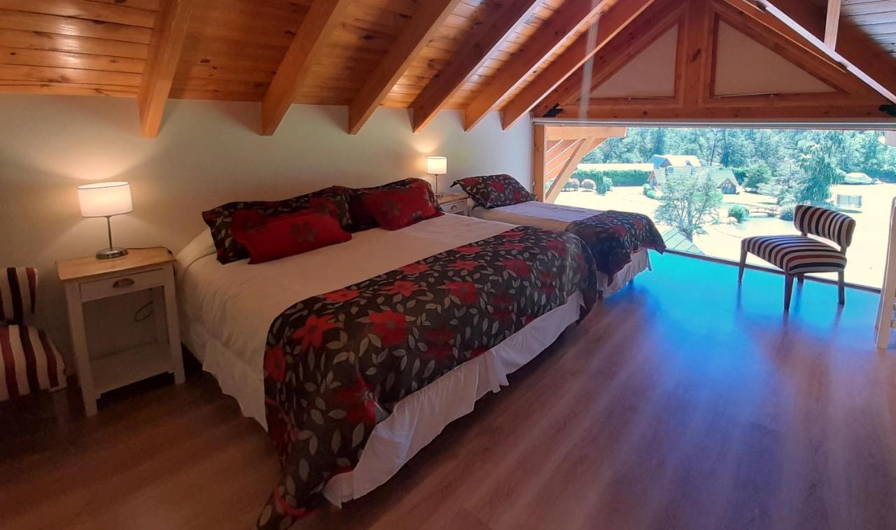 La Estancia Cabanas Villa La Angostura Bagian luar foto