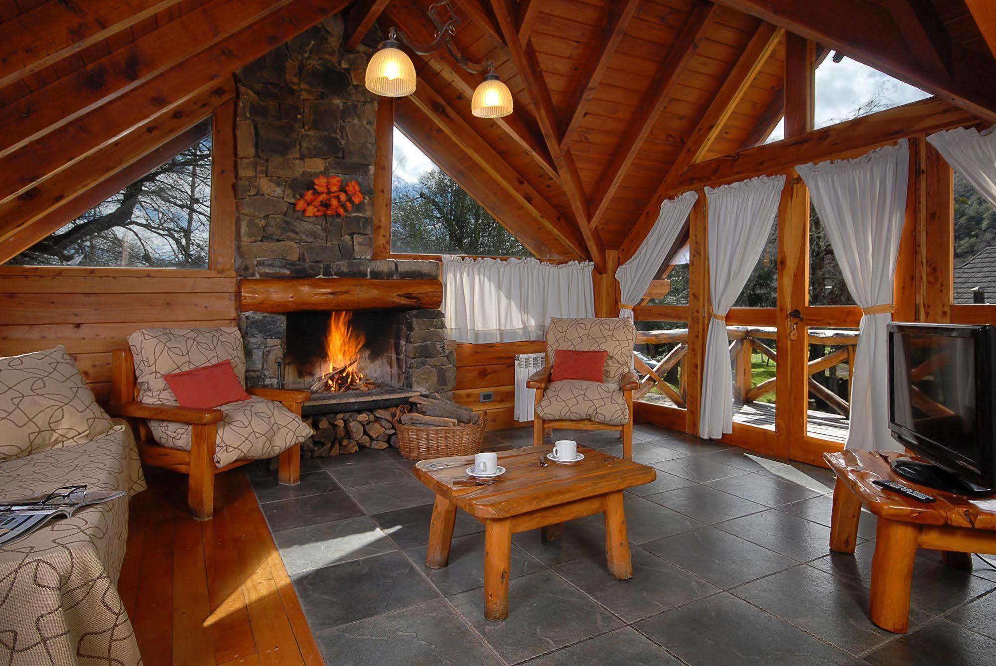 La Estancia Cabanas Villa La Angostura Bagian luar foto