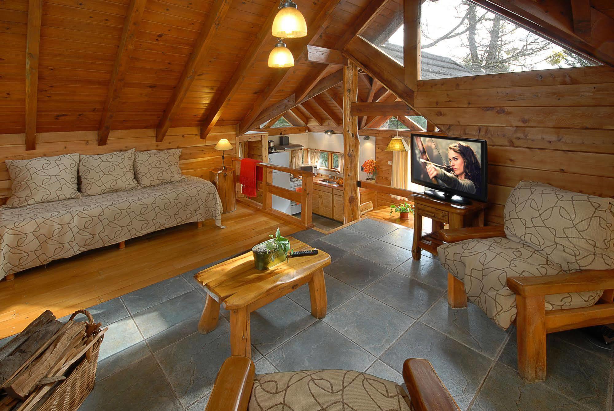 La Estancia Cabanas Villa La Angostura Bagian luar foto