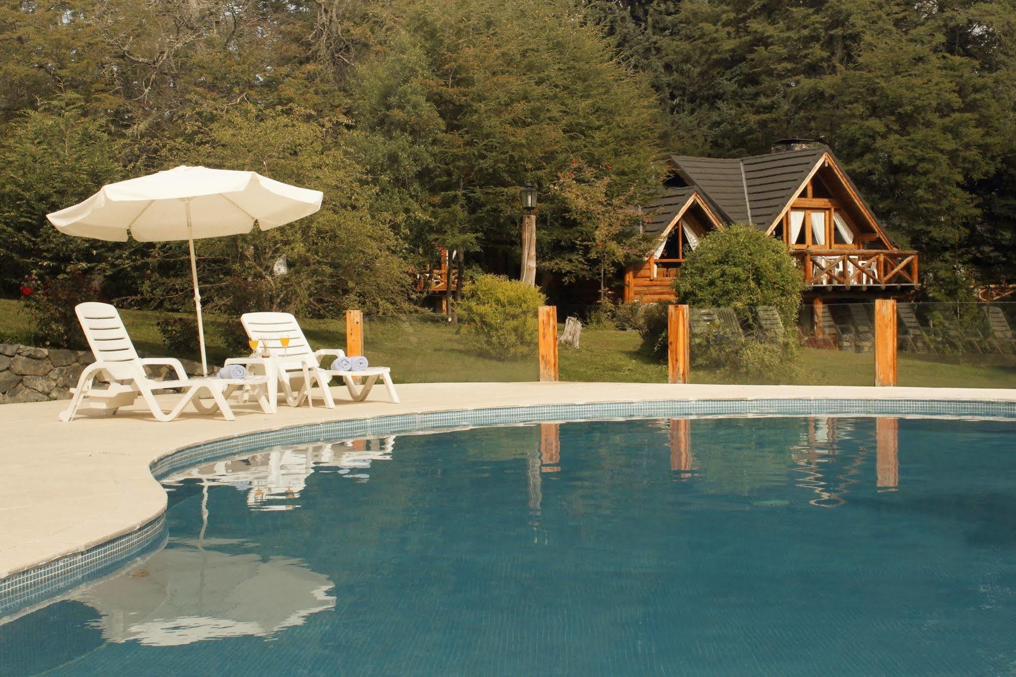 La Estancia Cabanas Villa La Angostura Bagian luar foto
